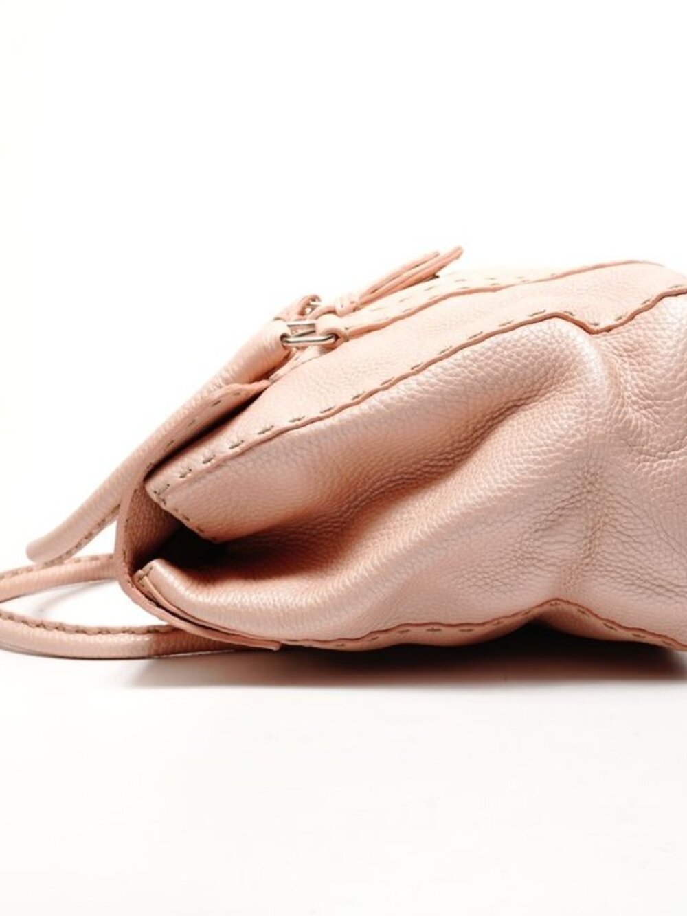 ★SOLD★ Fendi Shoulder Bag Leather Selleria - Picture 4 of 10